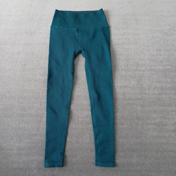 Spiritual Gangster Leggings Women M/L Forest Green Compression Grip Gym Casual - Picture 1 of 8